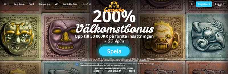 Casimba är ett helt nytt online casino som intog scenen 2017