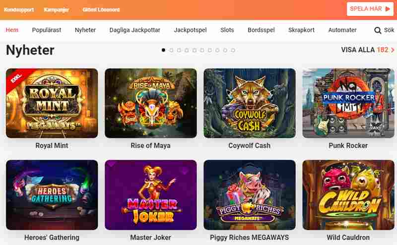Leovegas. Välkommen till ett prisbelönt svenskt online casino! Här hittar du Sveriges bästa utbud av casinospel för din mobil och surfplatta