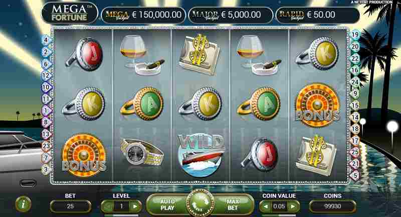 Mega Fortune Slot från NetEnt