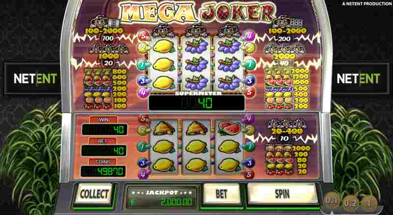 Mega Joker Progressive Jackpot Slot
