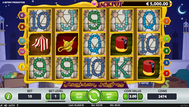 Arabian Nights Slot